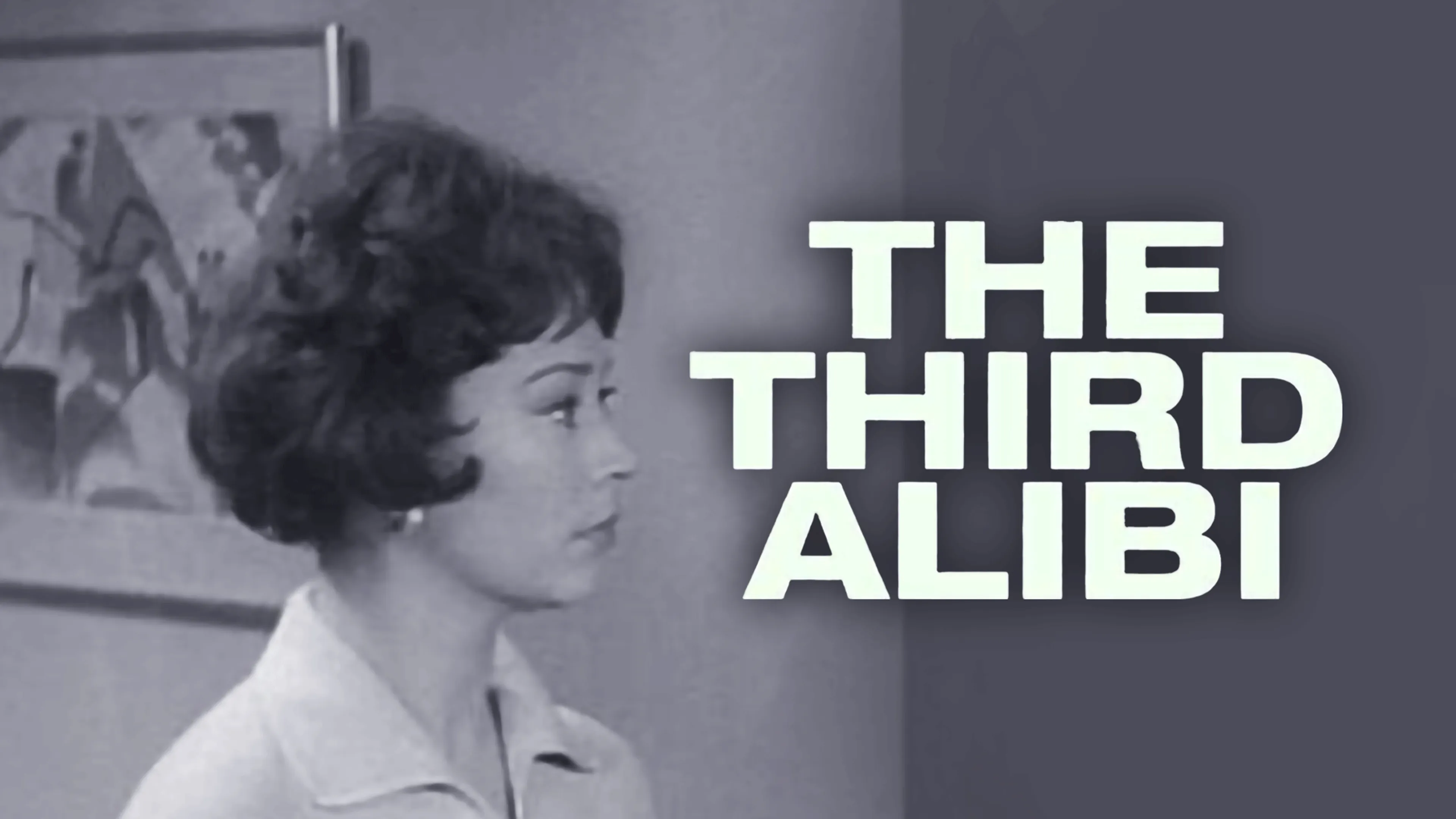 The Third Alibi poster